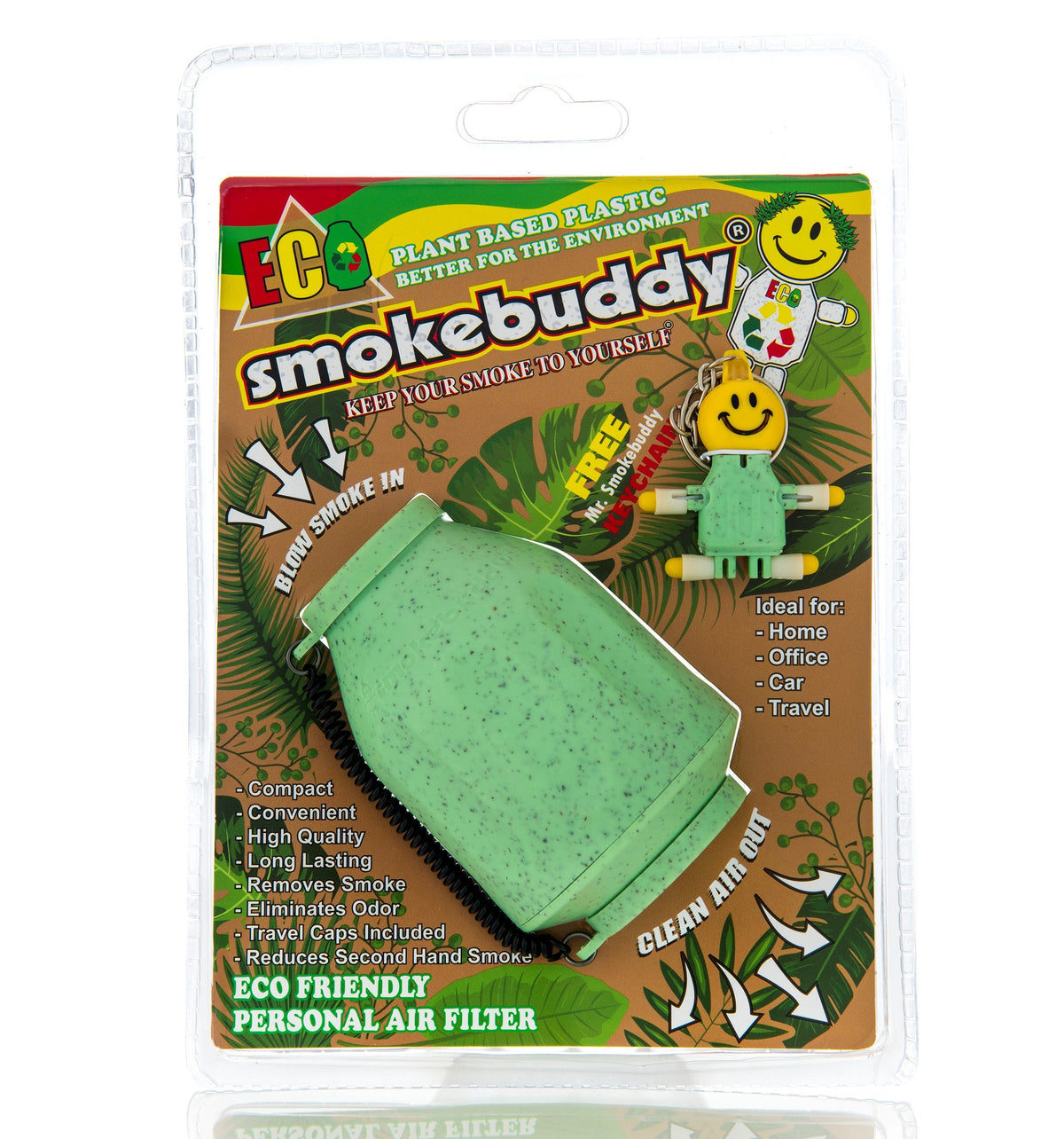 Smoke Buddy Original ECO vihreä – sivukuva
