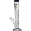Black Leaf Ice Pipe 4-Arm Percolator, sininen