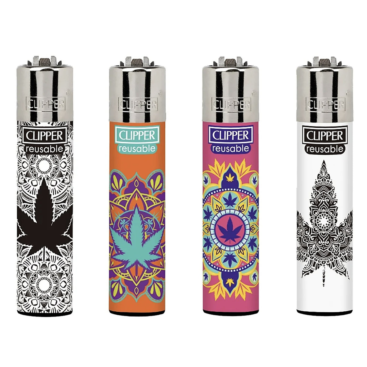 Clipper Classic -sytyttimet Weed Mandala -kuoseilla
