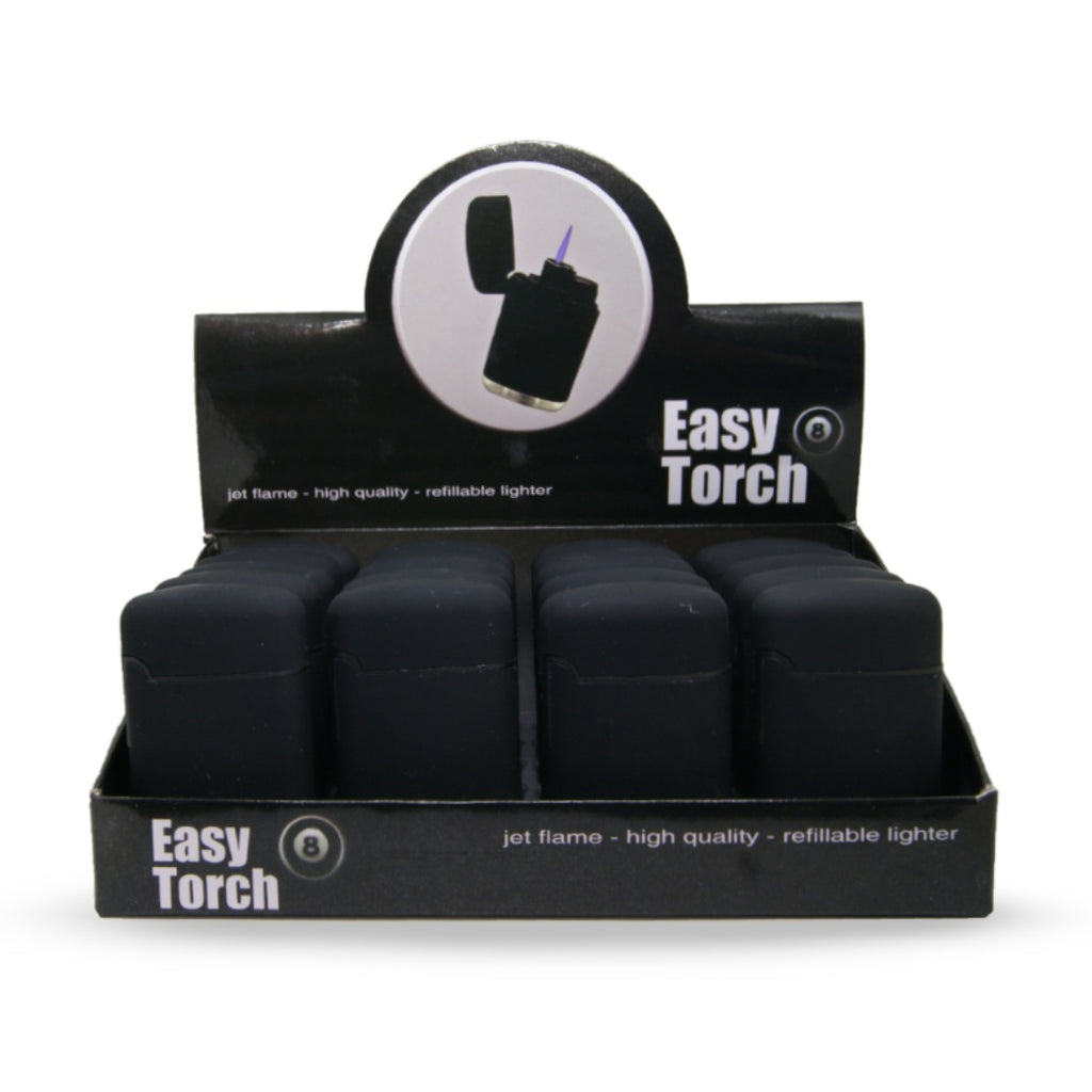 Easy Torch -sytyttimet myyntinäytössä