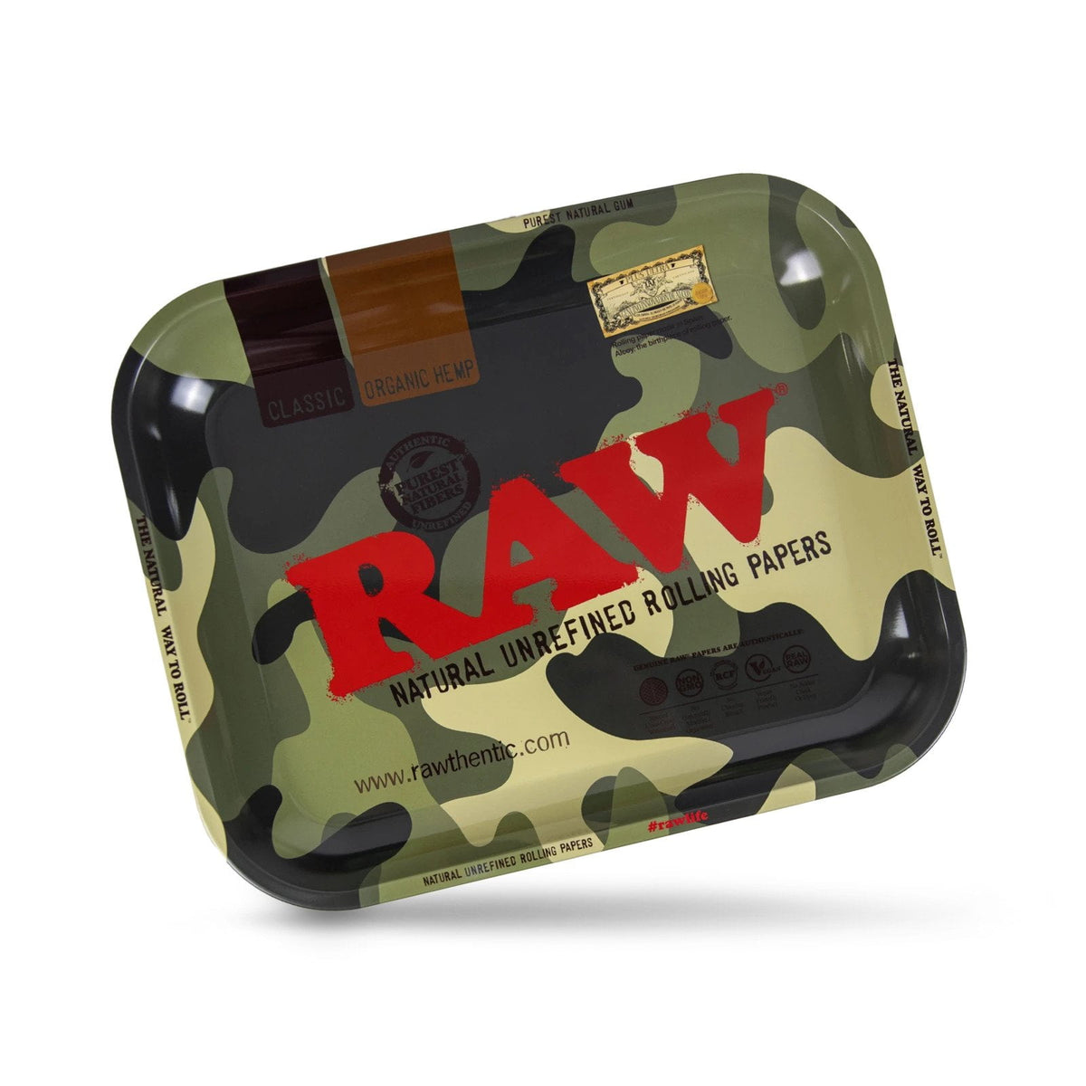 RAW Camo Army iso metallinen kääntöalusta