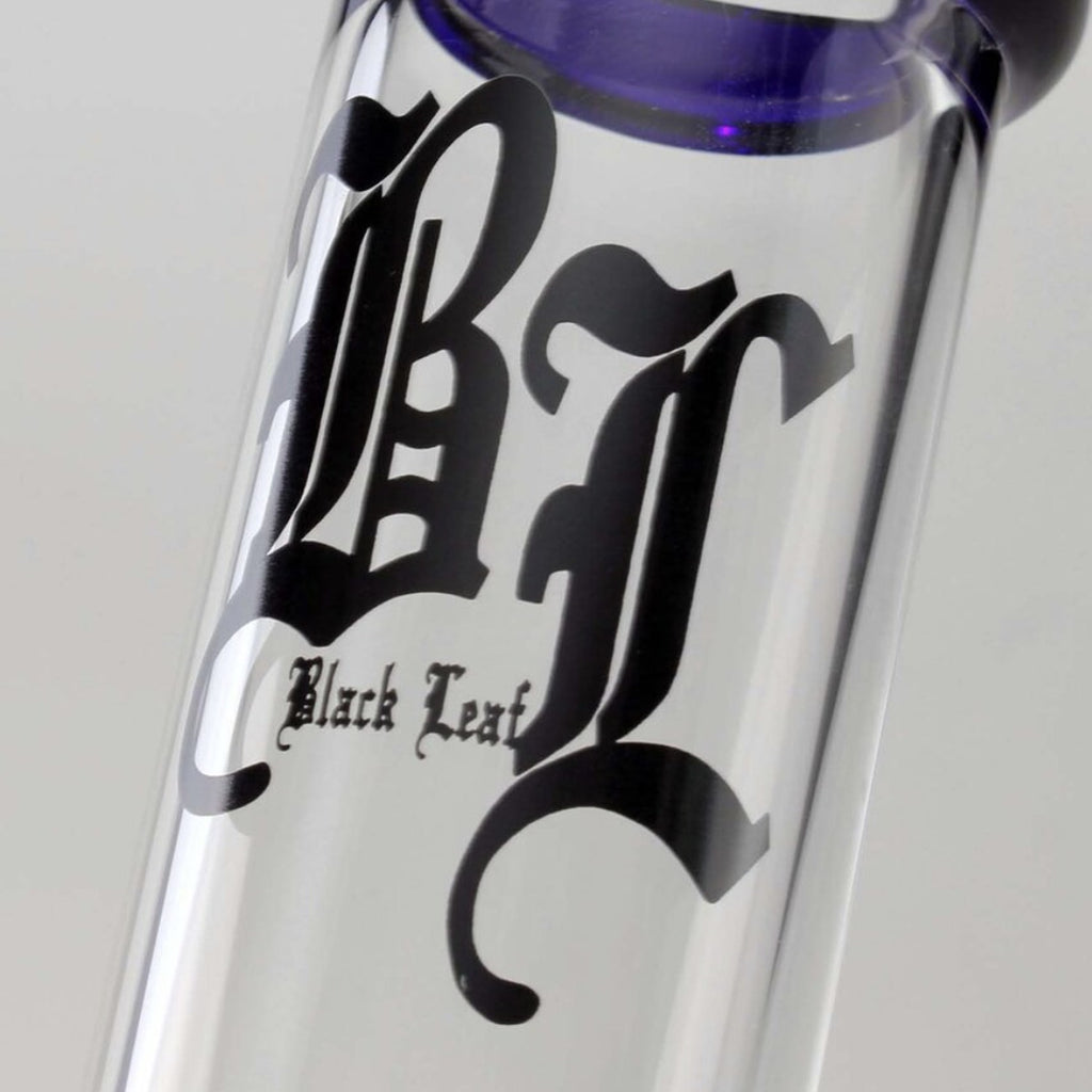 Black Leaf Ice Pipe 4-Arm – logo lähikuvassa
