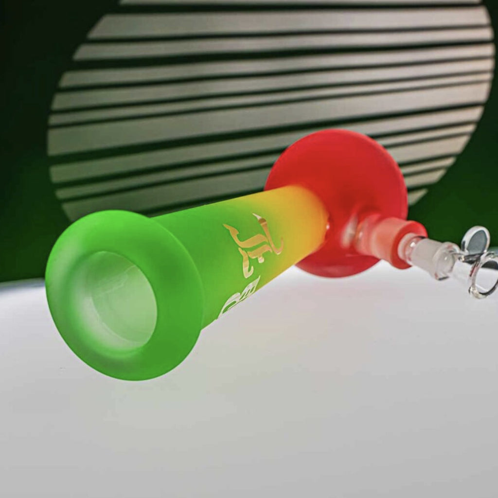 Black Leaf RASTA Bong – samettinen rastaväriliukuma