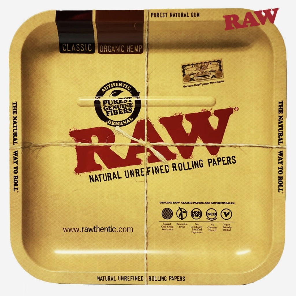 RAW Classic neliönmallinen metallinen kääntöalusta 23 × 23 cm